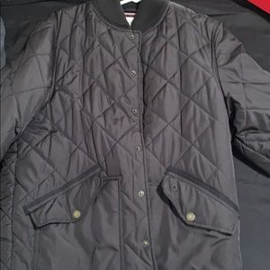 Converse puffer jacket (black)